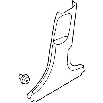 Hyundai 85835-F3000-TRY Trim Assembly-Center Pillar Lower LH