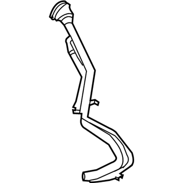 Infiniti 17221-6HH0A Tube Assy-Filler