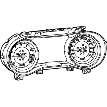 Mopar 68226541AB Mask And-Instrument Cluster