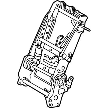 Lexus 71017-0E130 Frame Sub-Assembly, Rear Seat