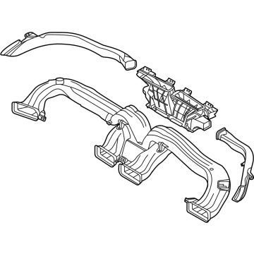 Hyundai 97470-L5000 CONNECTOR ASSY-HEATER TO AIR V