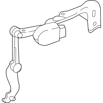 Infiniti 53820-5DA1A Sensor Assy-Height, Rear