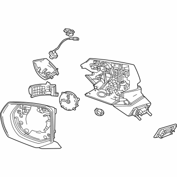 GM 84977467 Mirror Assembly