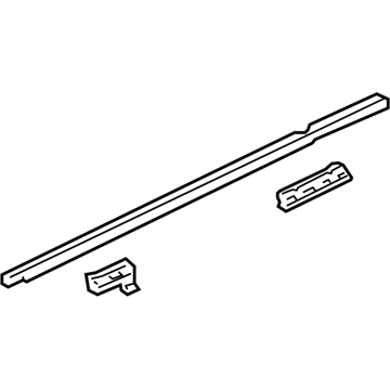 Honda 72910-SHJ-A11 Molding Assy., R. RR. Door