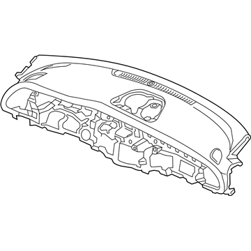 Kia 84710J5000WK Crash Pad Assembly-Main