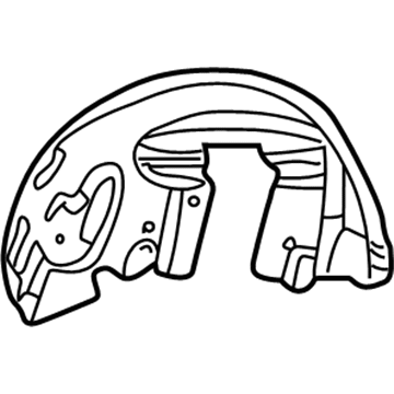 Mopar 4878380AD Shield-Splash