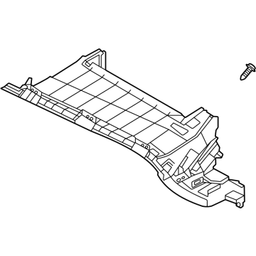 Hyundai 84540-AA000-NNB Panel Assembly-Lower Crash Pad, RH