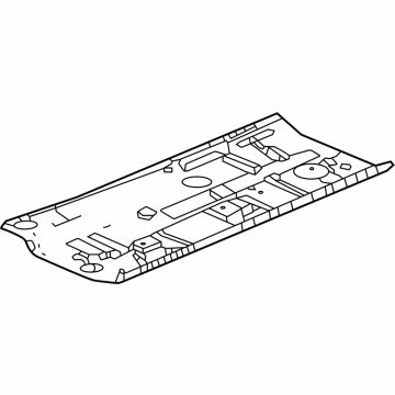 Honda 65161-T20-305ZZ FLOOR SET, L- FR