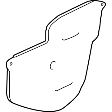 Acura 72861-TZ5-A01 Seal, Left Rear