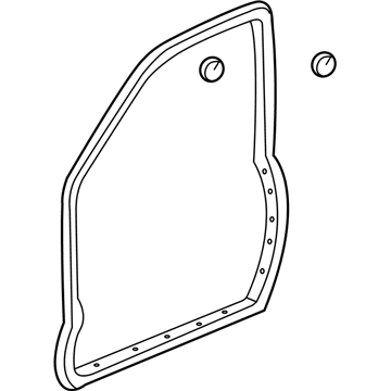 Honda 72310-S9V-A01 Weatherstrip, R. FR. Door