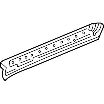 Honda 72327-S9V-A01 Seal, R. FR. Door Side Sill