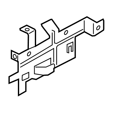 BMW 16-19-7-204-751 Metal Bracket