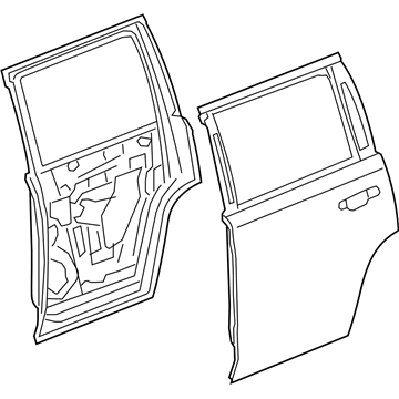 GM 84253581 Door Shell