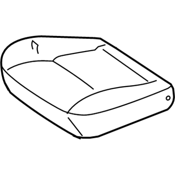 Infiniti 87361-AT610 Pad_Front Seat Cushion