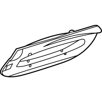 GM 60004746 Water Deflector Seal