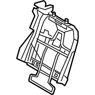 Kia 894101U700 Frame Assembly-Rear Seat Back