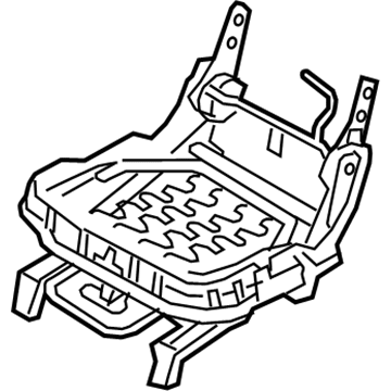 Kia 896001U700 Mech & Recl Assembly, RH