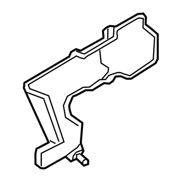 Infiniti 27175-5NA0A Bracket-Front Heater Unit