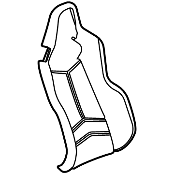 GM 84828524 Seat Back Cover