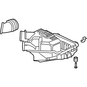 Honda 17204-PZA-000 Case Set, Air Cleaner