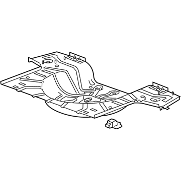 GM 23103444 Center Floor Pan