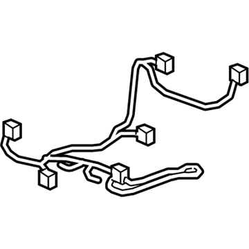 Nissan 87019-4RA0A Harness-Sub, Front Seat