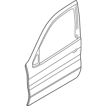 BMW 41-51-8-256-823 Door Front Left