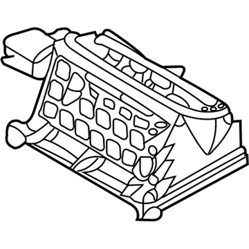 Hyundai 97121-4D000 Case-Intake, LH