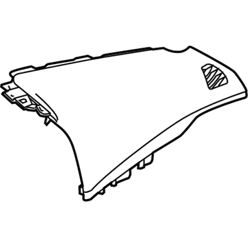 GM 23382981 Upper Trim Panel