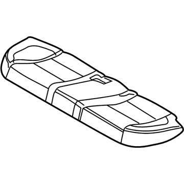 BMW 52-20-7-078-047 Foam Section, Seat