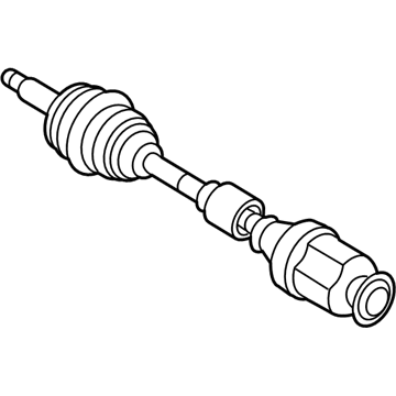 Hyundai 49501-F2700 Shaft Assembly-Drive, RH