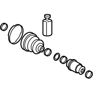 Hyundai 49575-F2705 Damper Kit-Front Axle Dynamic, LH