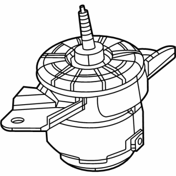 Mopar 68284620AD INSULATOR-Engine Mount