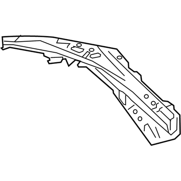 Honda 64355-T2F-A00ZZ Stiffener, R. RR. Pillar