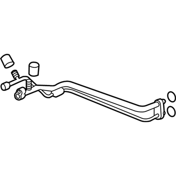 Honda 80331-TAR-G01 Pipe Comp, Aircon