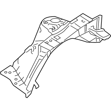 Hyundai 64502-2M500 Panel Assembly-Fender Apron, RH