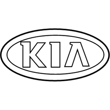 Kia 863201W250 Kia Sub-Logo Assembly