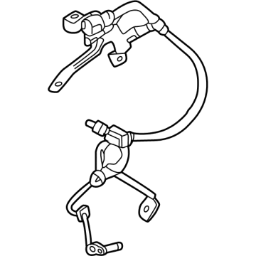 Nissan 479A6-6RA0A Harness Assembly-ANTISKID&Parking Brake, RH