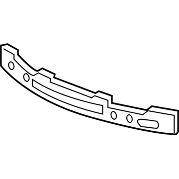 Acura 71170-SJA-A01 Absorber, Front Bumper