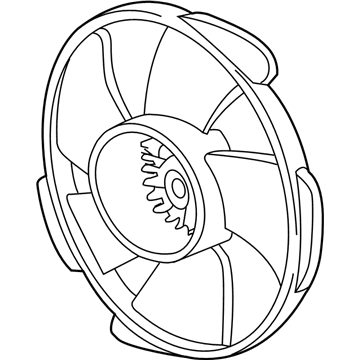 Acura 19020-R1A-A01 Fan, Cooling