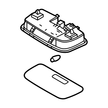 Kia 92850Q5000DNN Lamp Assembly-Room