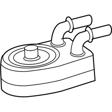 Mopar 4884757AE Engine Oil Cooler