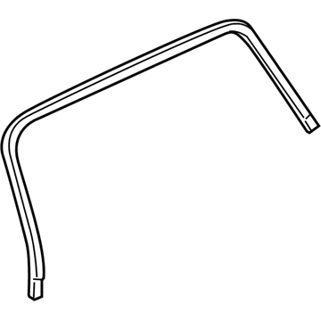 Mopar 5074160AG WEATHERSTRIP-Rear Door