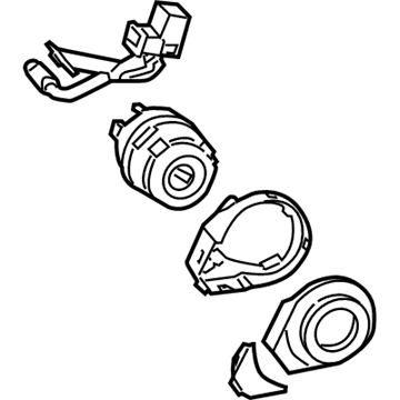 Kia 819001MA00 Ignition Lock Cylinder