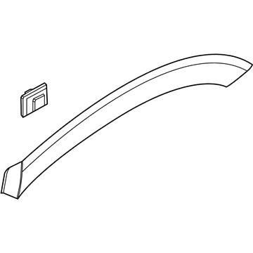 Hyundai 87742-S8000-CA GARNISH Assembly-Qtr Side, RH