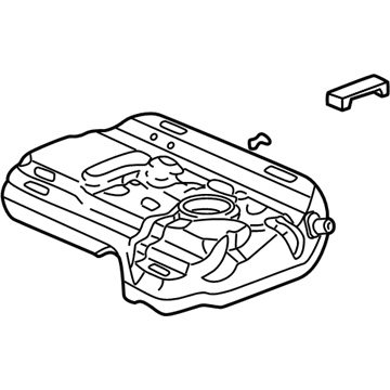 Honda 17500-S3V-A12 Tank, Fuel