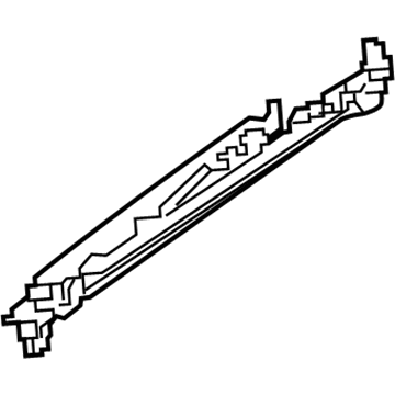 Nissan 91359-3RA0A Guide Assy-Sunroof, LH