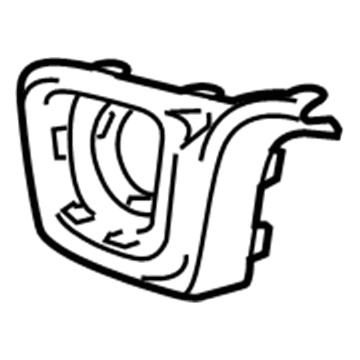 Mopar 5113679AC APPLIQUE-FASCIA