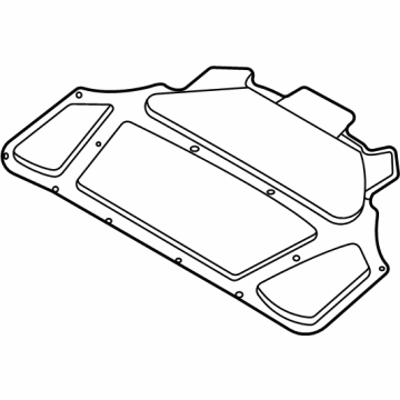 BMW 51-48-7-434-845 SOUND INSULATING ENGINE HOOD