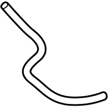 Toyota 16267-21030 By-Pass Hose